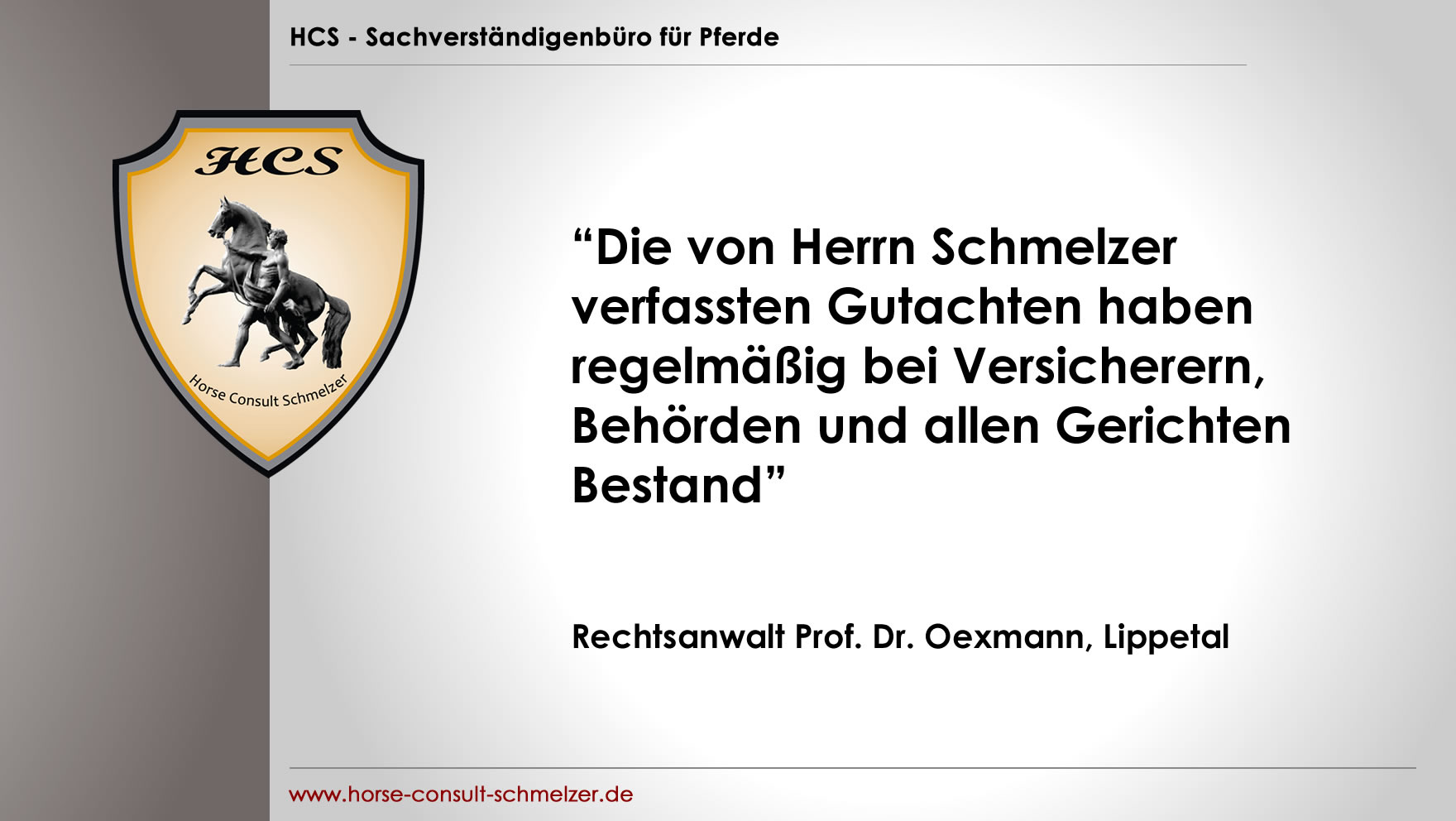 Rechtsanwalt Prof. Dr. Oexmann
